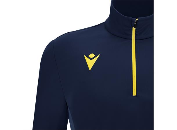 Piave 1/4 Zip Top NAV/YEL 3XS Teknisk treningsgenser - Unisex 