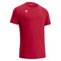 Nevel T-shirt RED XL T-skjorte i bomull - Unisex