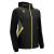 Tiamat Full Zip Hoody BLK/YEL 3XS Teknisk hettejakke - Unisex 