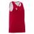 F500 Basket Shirt W RED/WHT XL Vendbar teknisk basketdrakt til dame 