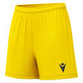 Nebula Woman Shorts YEL L Teknisk kamp-og treningsshorts til dame